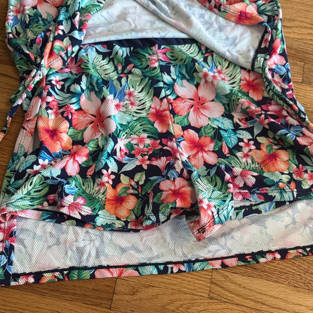 Floral Sleeveless Dress - Picture 2 of 4